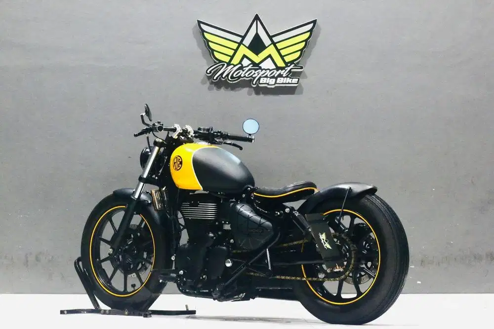 Royal enfield meteor Fireball yellow 350 custom like new siap pakai