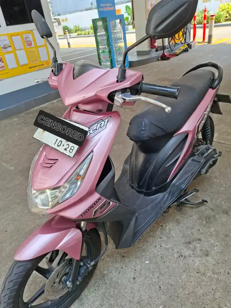 Honda BeAT 2008 Karbu Pink – Tangan 1 – Body Mulus & Mesin Terawat