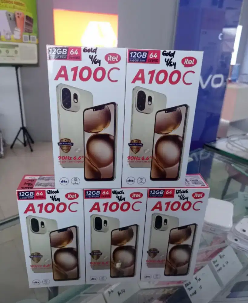 Itel A100C 4/64 new garansi resmi