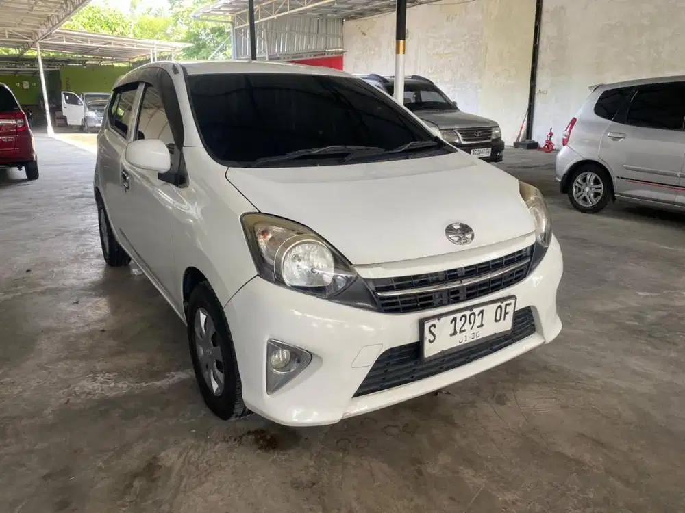 Toyota Agya 1.0 E 2014 Plat S sis mobil bekas sekoto kediri