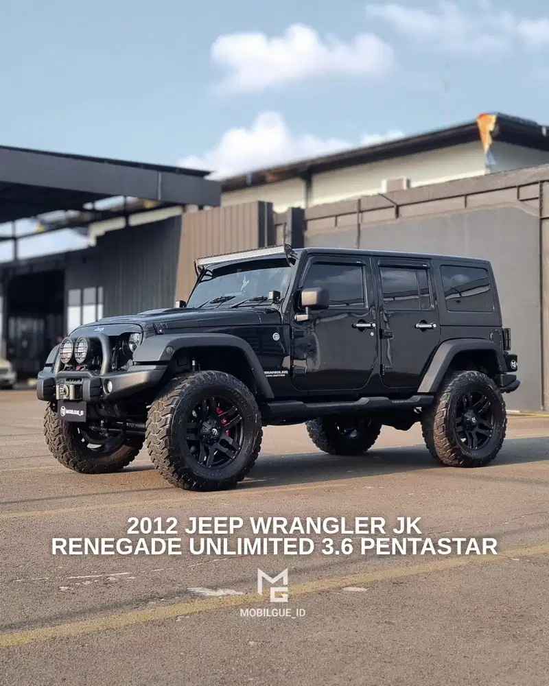 Jeep Wrangler Unlimited 2012 Bensin