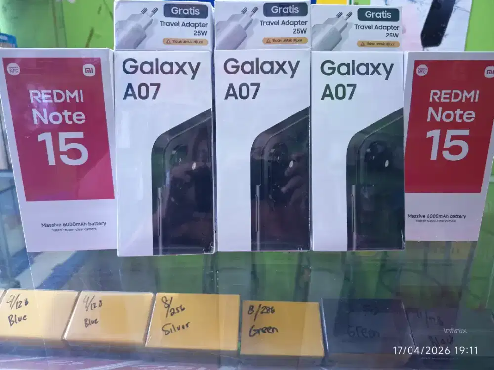 HP NEW SEGEL garansi