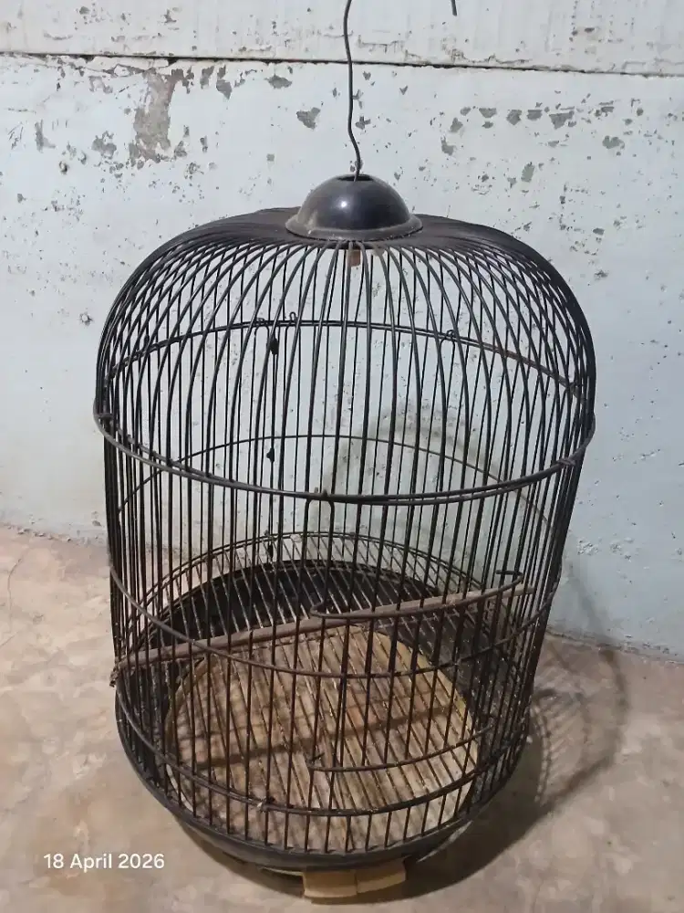 Kandang besi bekas parkit