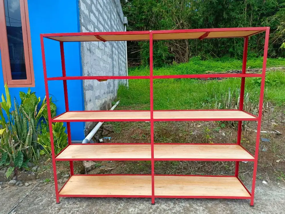Rak Besi Serbaguna 5 Susun (200x40x180cm)