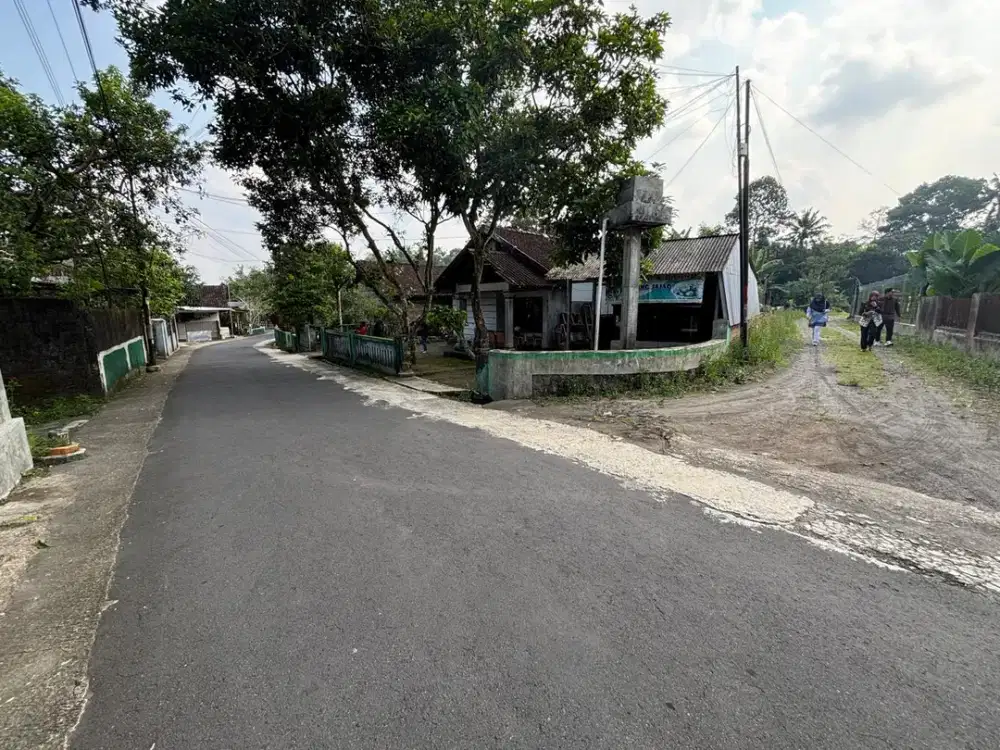 Tanah SHM Sleman Jogja 10 Menit Lapangan Denggung