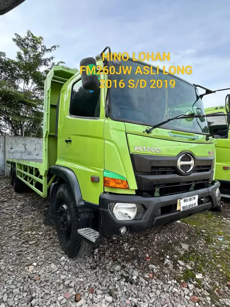 HINO LOHAN FM260JW ASLI LONG 6X4 LOAD BAK TRONTON ISTIMEWA SEKALI