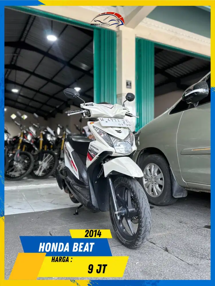 HONDA BEAT 2014 PLAT W MURAH POLL MASZEEHH HIKMAH MOTOR KEPUH MALANG