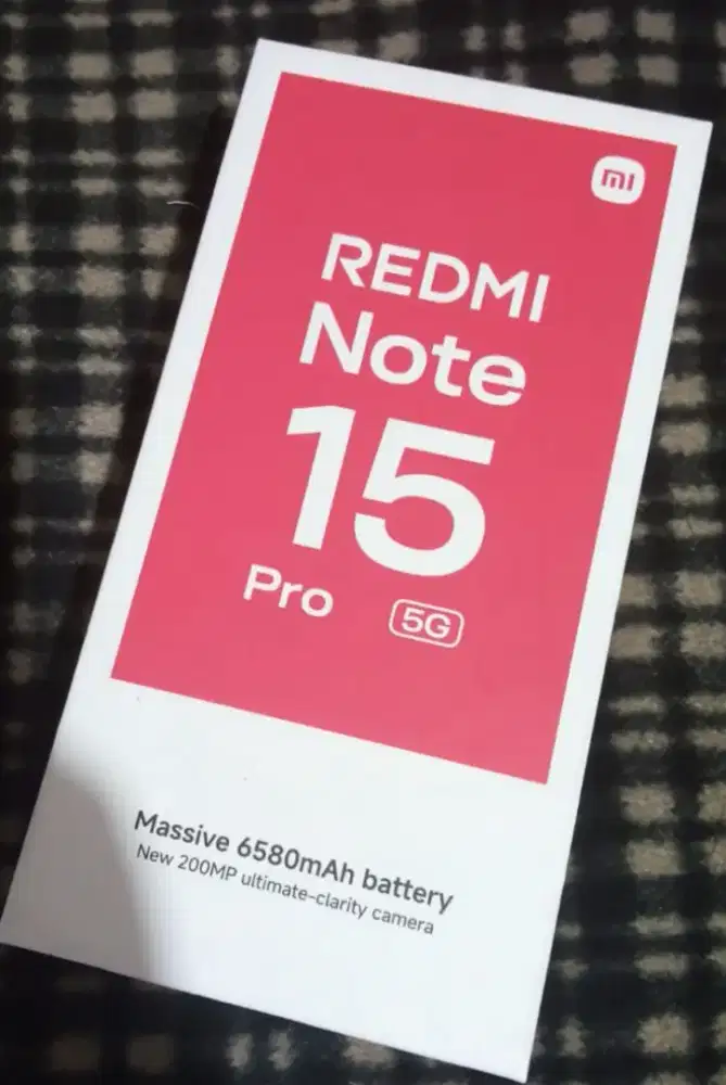 Jual Xiaomi Redmi Note 15 Pro 5G Ram 12 Rom 512GB