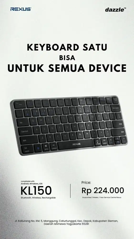 Keyboard Rexus KL150