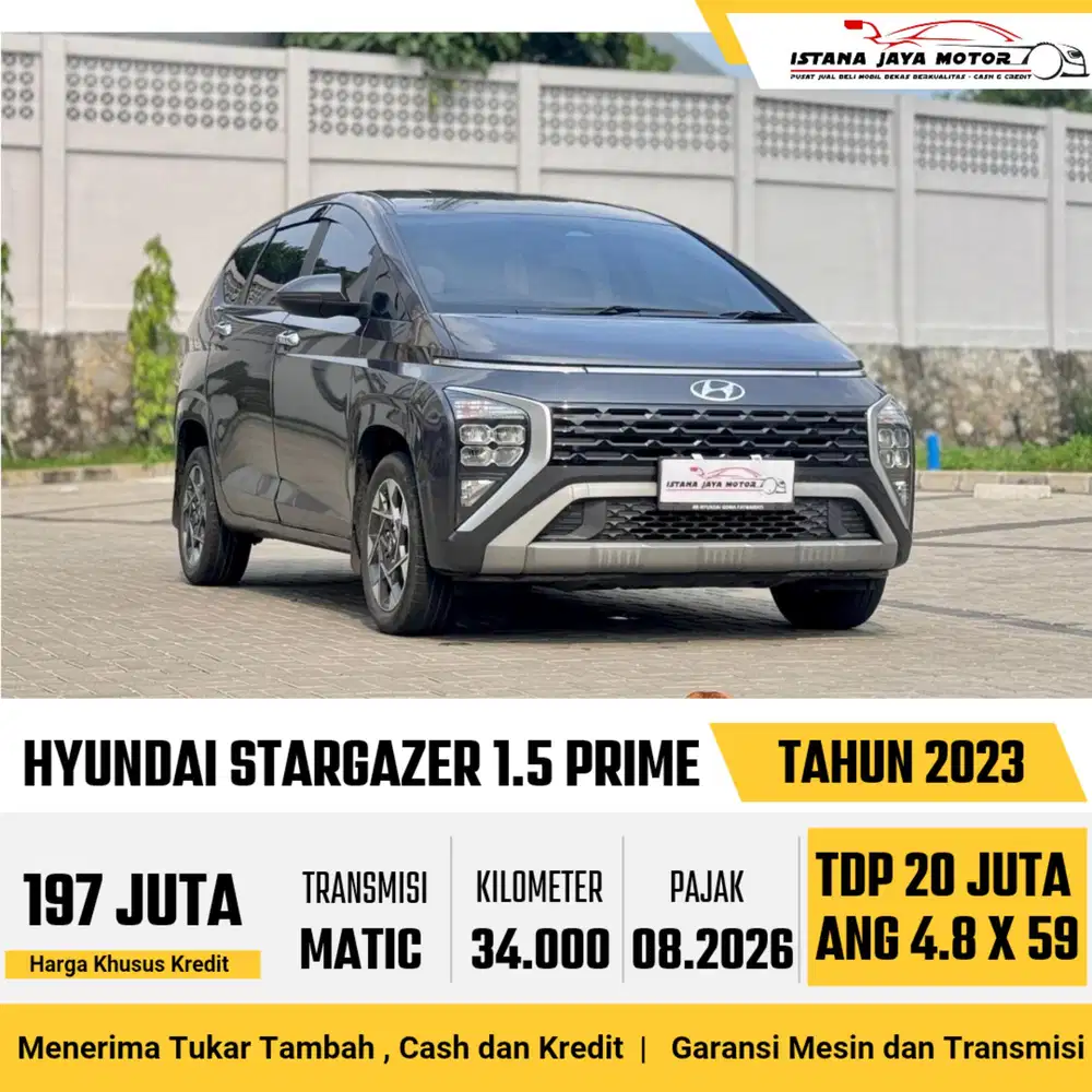 HYUNDAI STARGAZER 1.5 PRIME IVT 2023