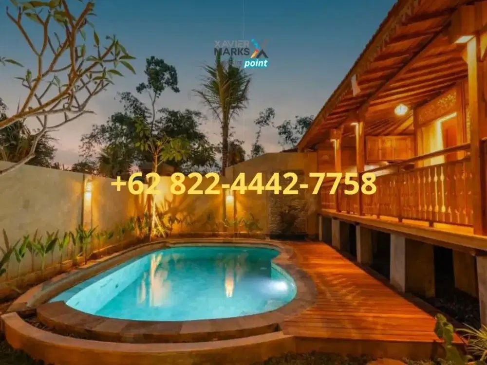 Dijual Villa Bagus Full Furnish, Strategis di Ubud, Bali