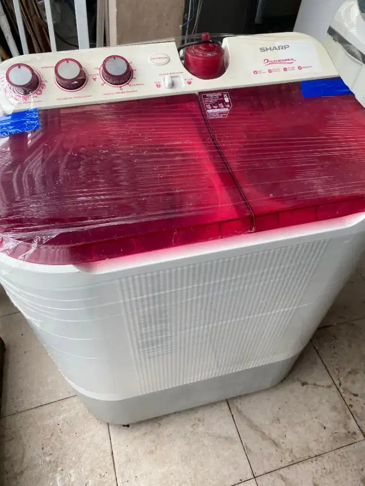 Mesin cuci sharp dolphin 10kg ori