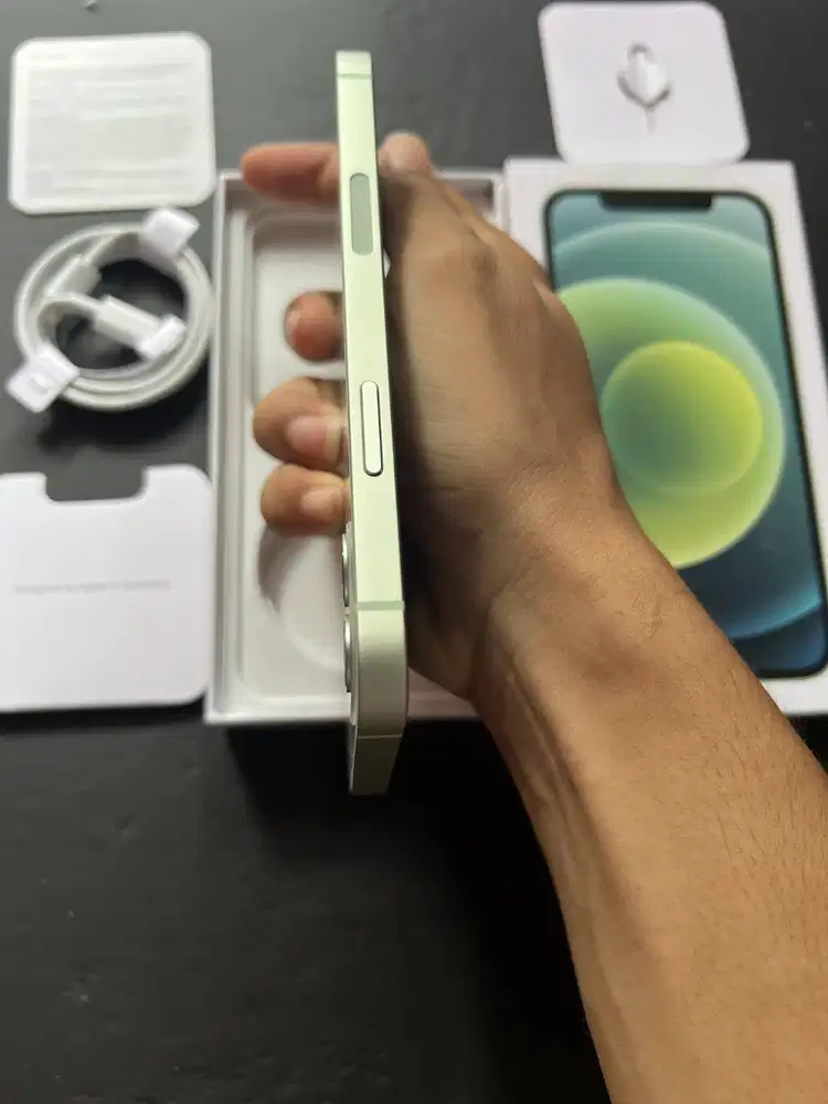 iPhone 12 128Gb Green All Operator, Fullset Nominus Bukan simloc