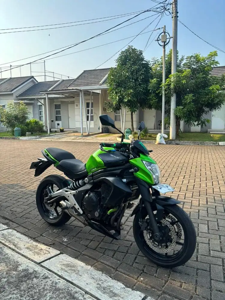 Kawasaki ER6N low km Plat BP Hidup panjang