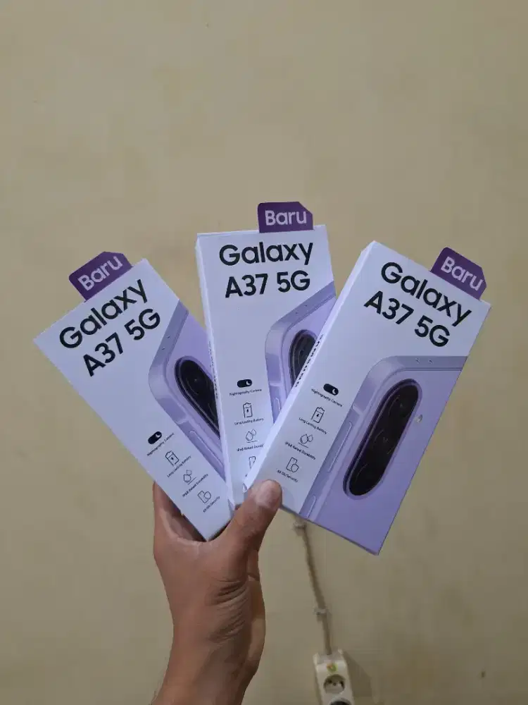 Samsung A37 5G ram 8/256gb new garansi resmi 1 tahun