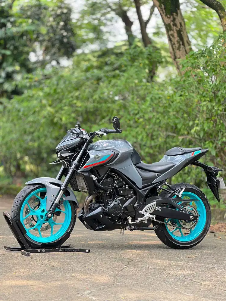 YAMAHA NEW MT25 2023 GREY KM LOW PAJAK ON SUPER GRESS