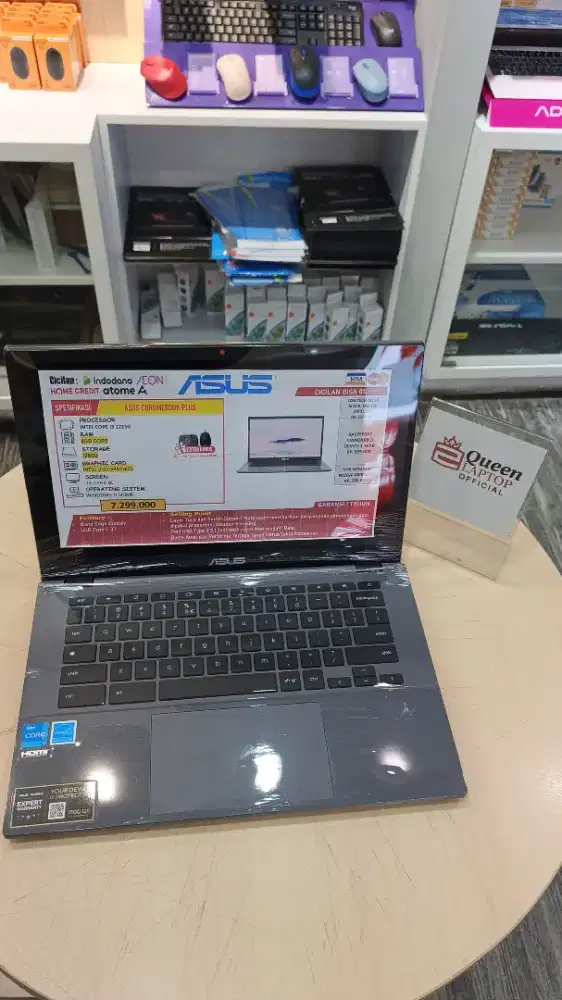 ASUS CHROMEBOOK PLUS CX34INTEL I3 1215U8GBDDR5128GBFHD BL WIN11PROGREY