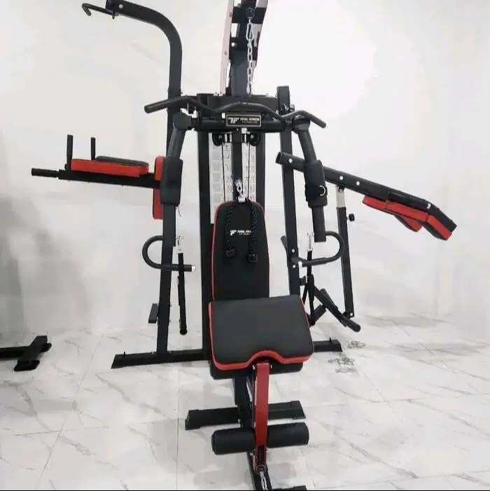 Bestseller Home Gym 3 sisi Terbaru -alat latihan beban beban dirumah