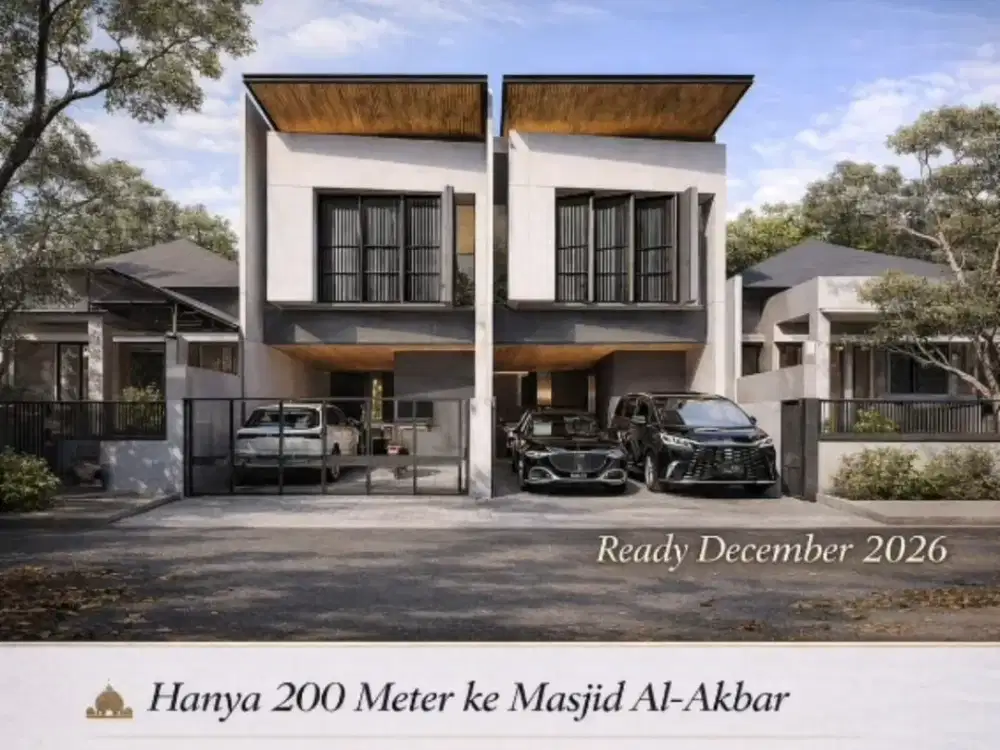 Yn08 Dijual Rumah Baru Gayungsari Barat Surabaya Lingkungan Tenang Cocok Keluarga