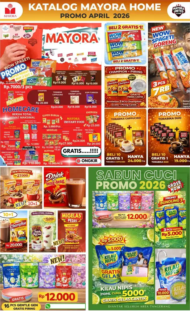 LOWONGAN KERJA MAYORA SALES MOTORIS DOOR TO DOOR