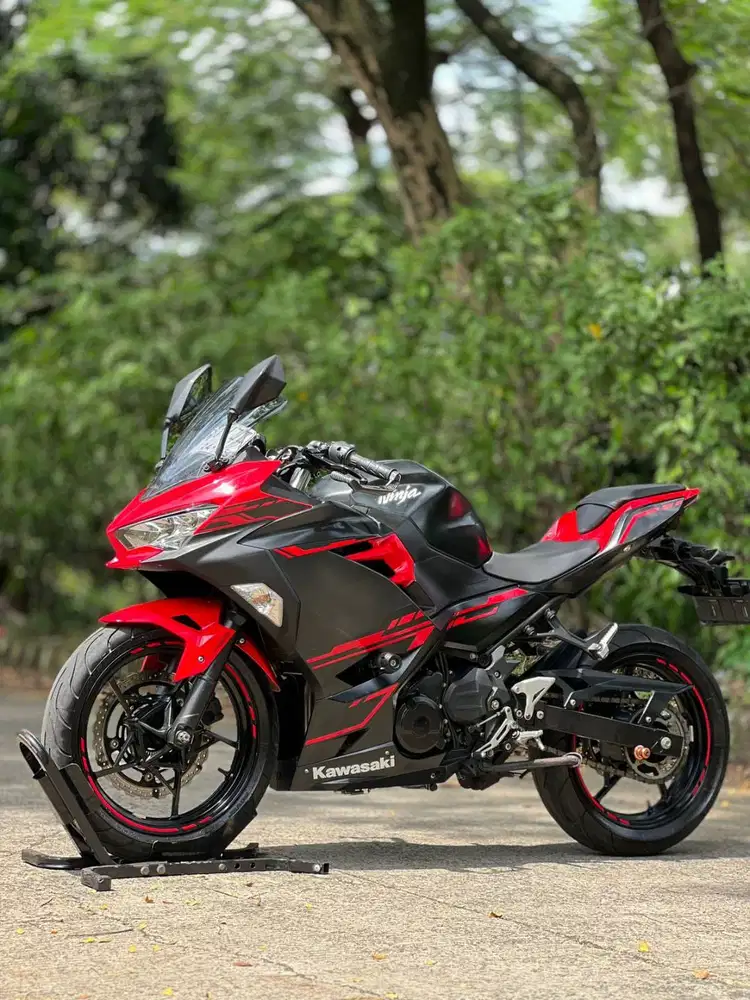 KAWASAKI NEW NINJA 250 FI ABS SE 2018 MERAH KM LOW PAJAK ON TANPA PR