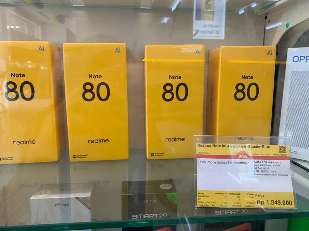 Realme Note 80 4GB/64GB Glacier Blue