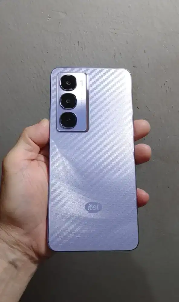 CITY100 ITEL(8/128)FairyPurple LikeNew98%Fullset GrsResmi Itel +Bonus2