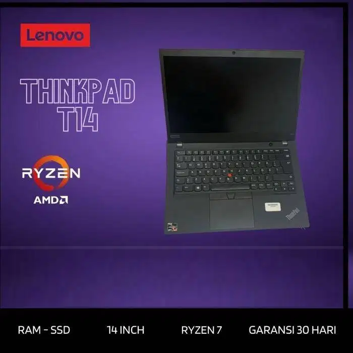 Laptop Lenovo Thinkpad T14 Ryzen 7 Pro 4750u RAM SSD TouchScreen *RRC