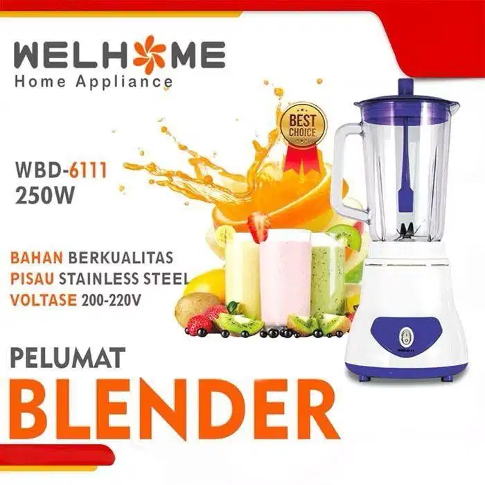 Ready Stock Blender Wellhome