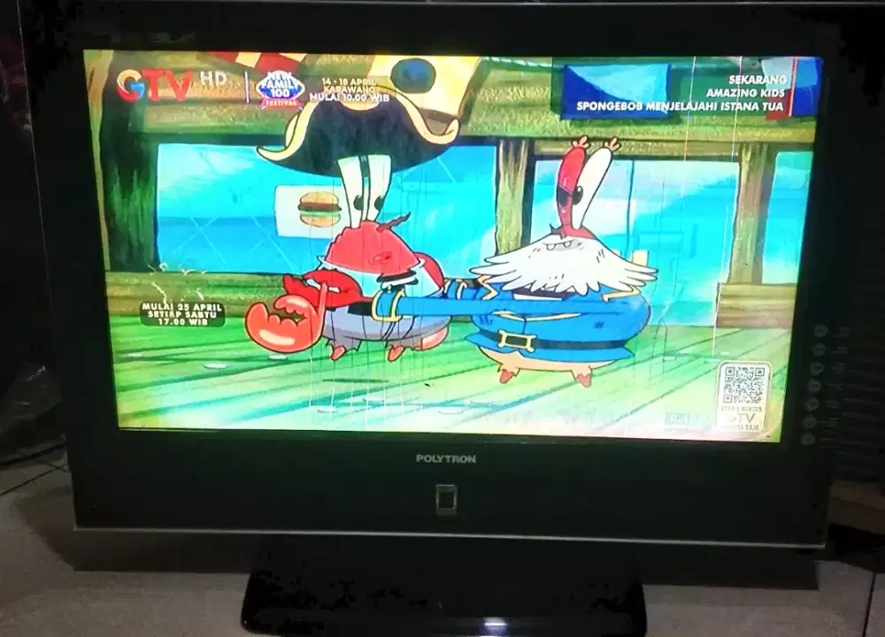 TV LED 32 INC POLYTRON ANALOG APA ADANYA SAJA WISMA ASRI BEKUT