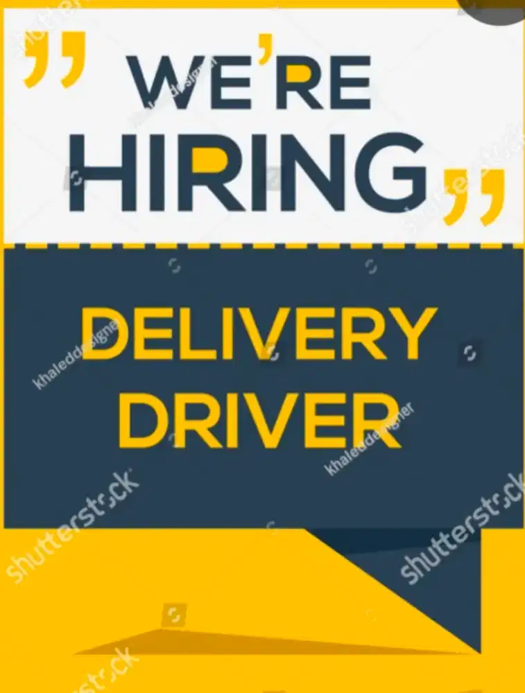 Driver/kurir Makanan