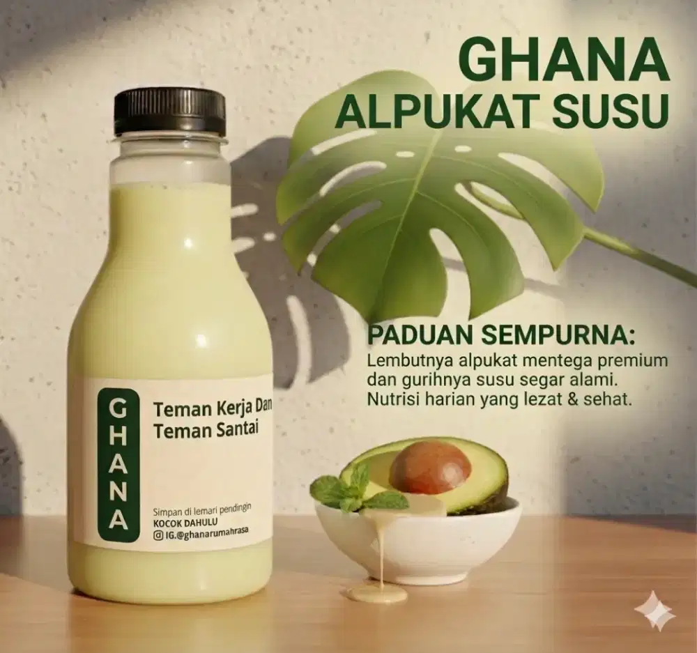 GHANA ALPUKAT SUSU