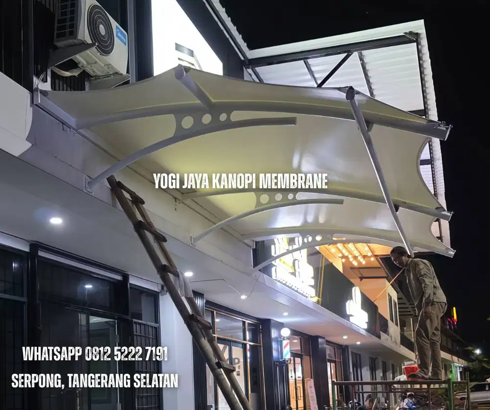 Jasa Kanopi Membrane Siap Pasang Gratis Survei Lokasi Jabodetabek