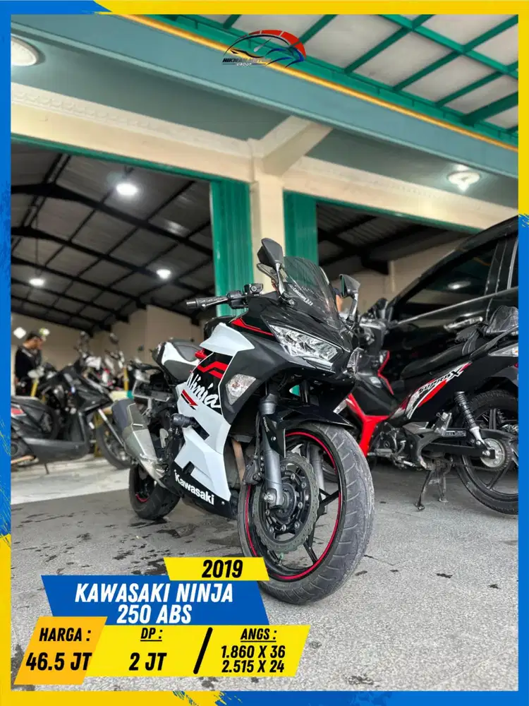 KAWASAKI NINJA 250 ABS 2019 MURMER LURR HIKMAH MOTOR KEPUH MALANG