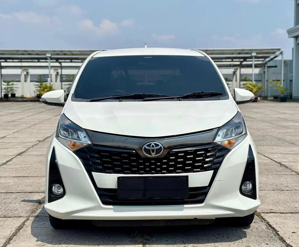 [LOW KM 40.000] TOYOTA CALYA G AT 2022 PUTIH TT 2023 MATIC