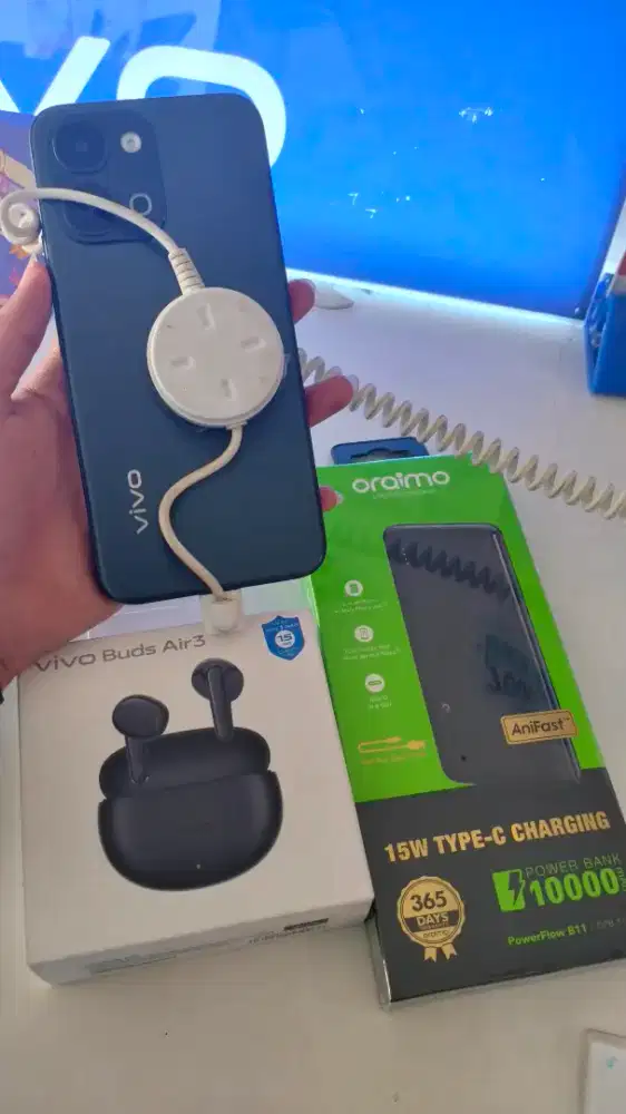 Beli Vivo y31d gratis Vivo buds3 dan powerbank gratis