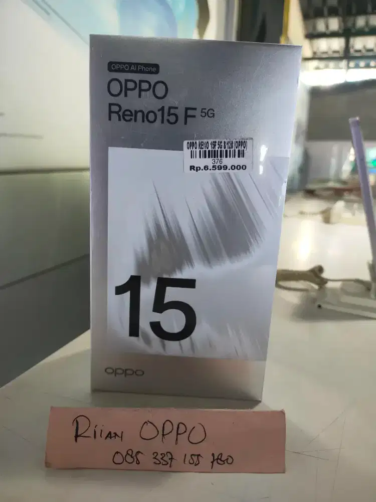 Oppo Reno 15F 5g 8/128gb ATLANTIS DAHSYAT