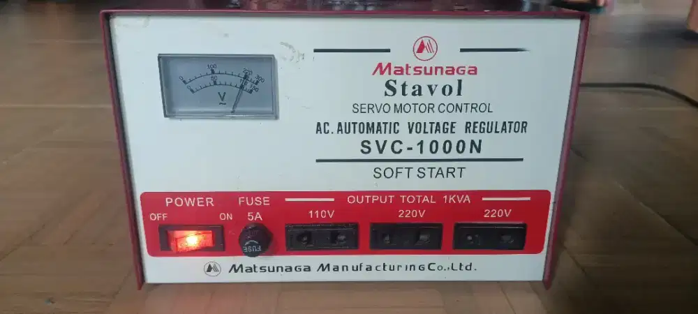 Stavol MatsunaGa 1000N.kondisi Normal,No Minus