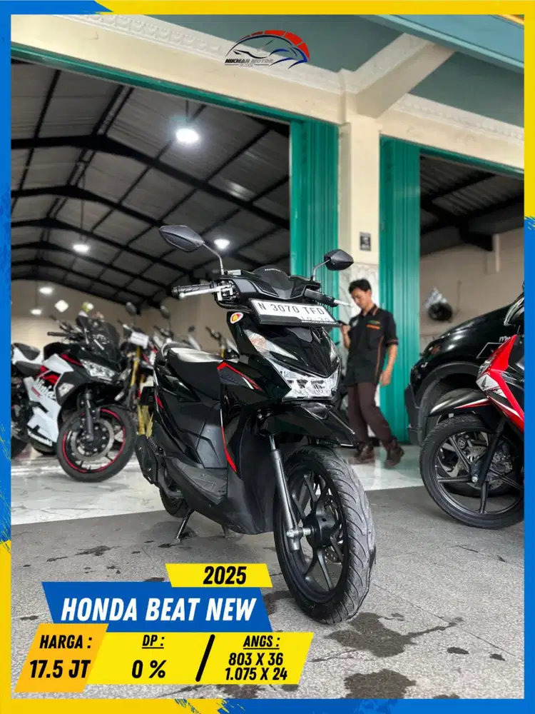 HONDA BEAT NEW 2025 SIAP ANGKUT BOSSKU HIKMAH MOTOR KEPUH MALANG
