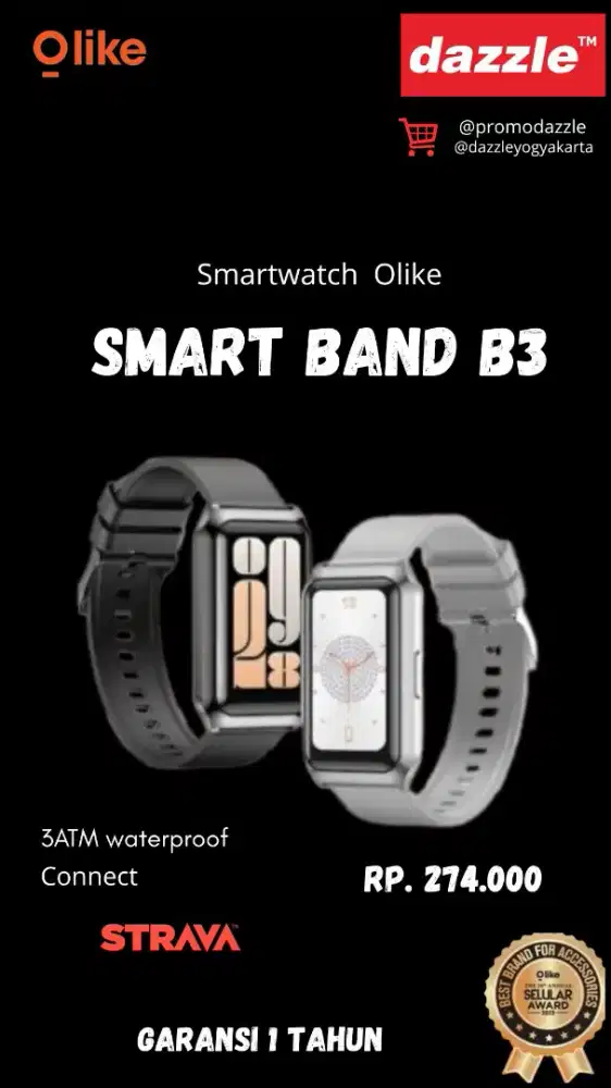Smartwatch Olike Band B3