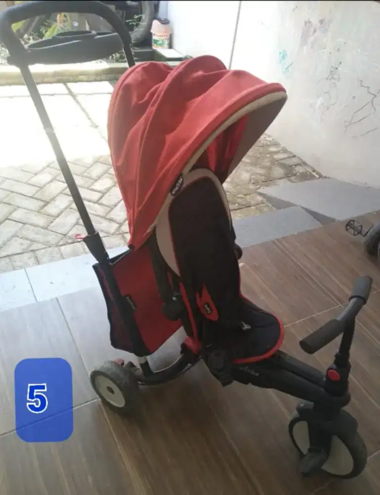 JUAL BEKAS PRELOVED SMARTRIKE STR5 folding baby trike