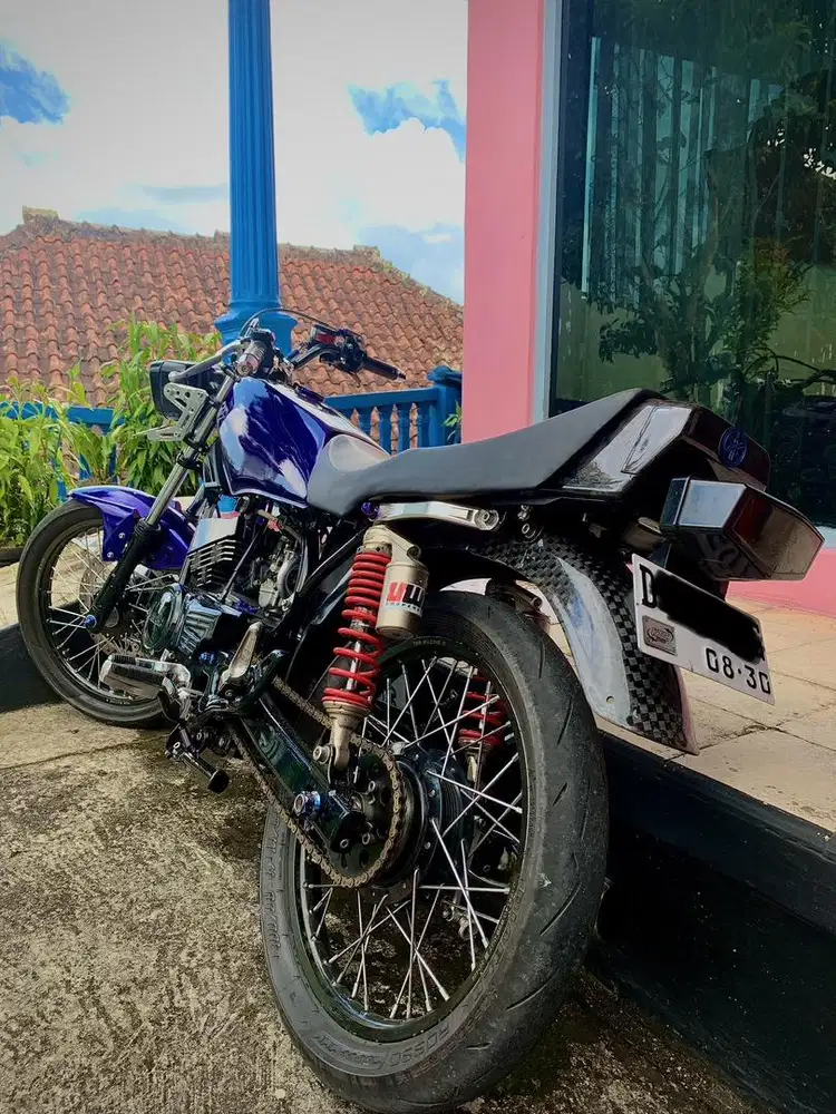 YAMAHA RX KING 2002 PLAT D ISI RXKING BANDUNG STYLE
