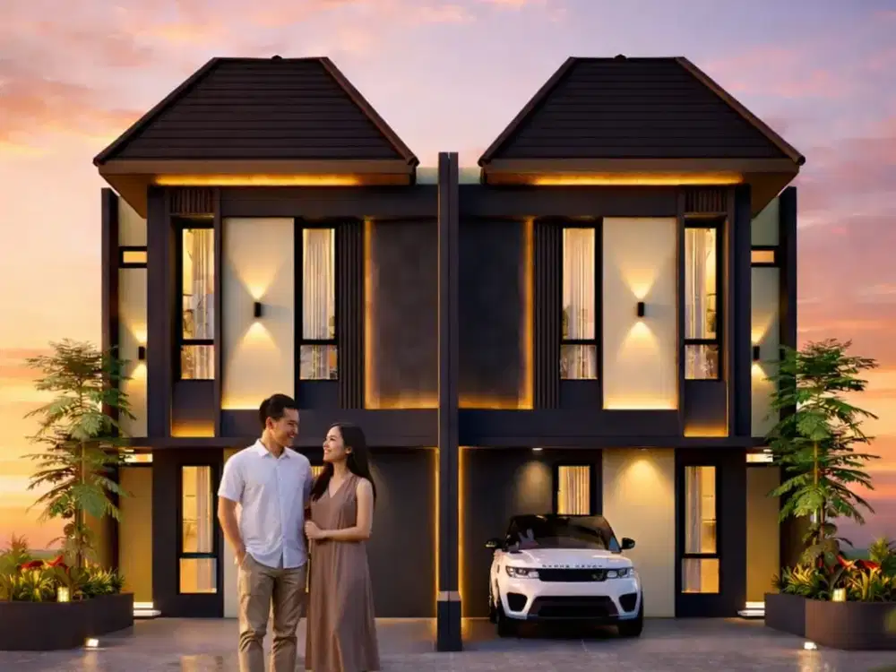 RUMAH RESORT 2 LANTAI SEMARANG DALAM CLUSTER EKSKLUSIF BAWEN