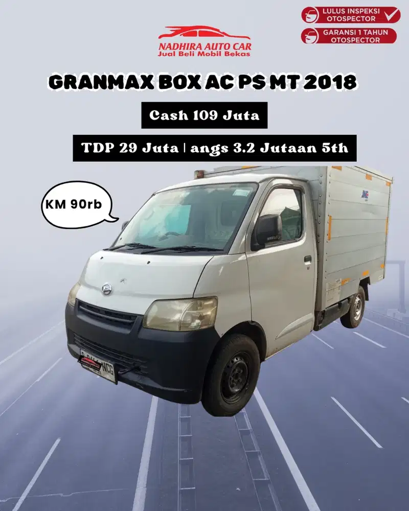 Angsuran 3 Jutaa Granmax Box Ac Ps MT 2018