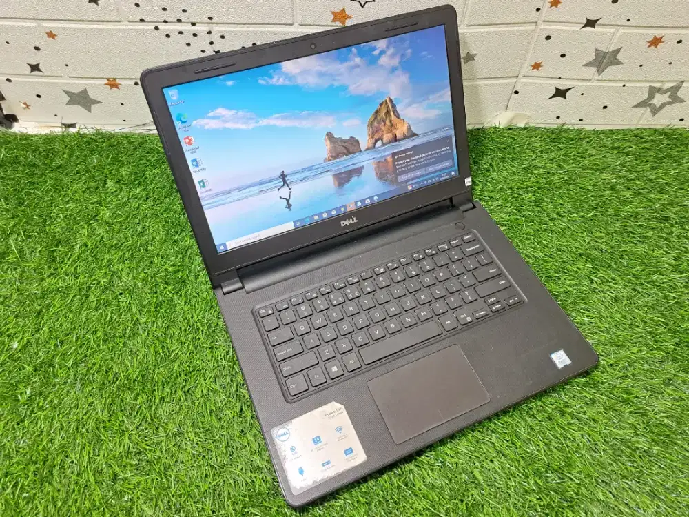 Juak cepat BU laptop dell core i3 gen 6 ram 4 gb hdd 1tb normal semua