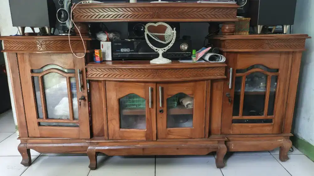 Di Jual sofa kayu minimalis dan Buffett meja tv