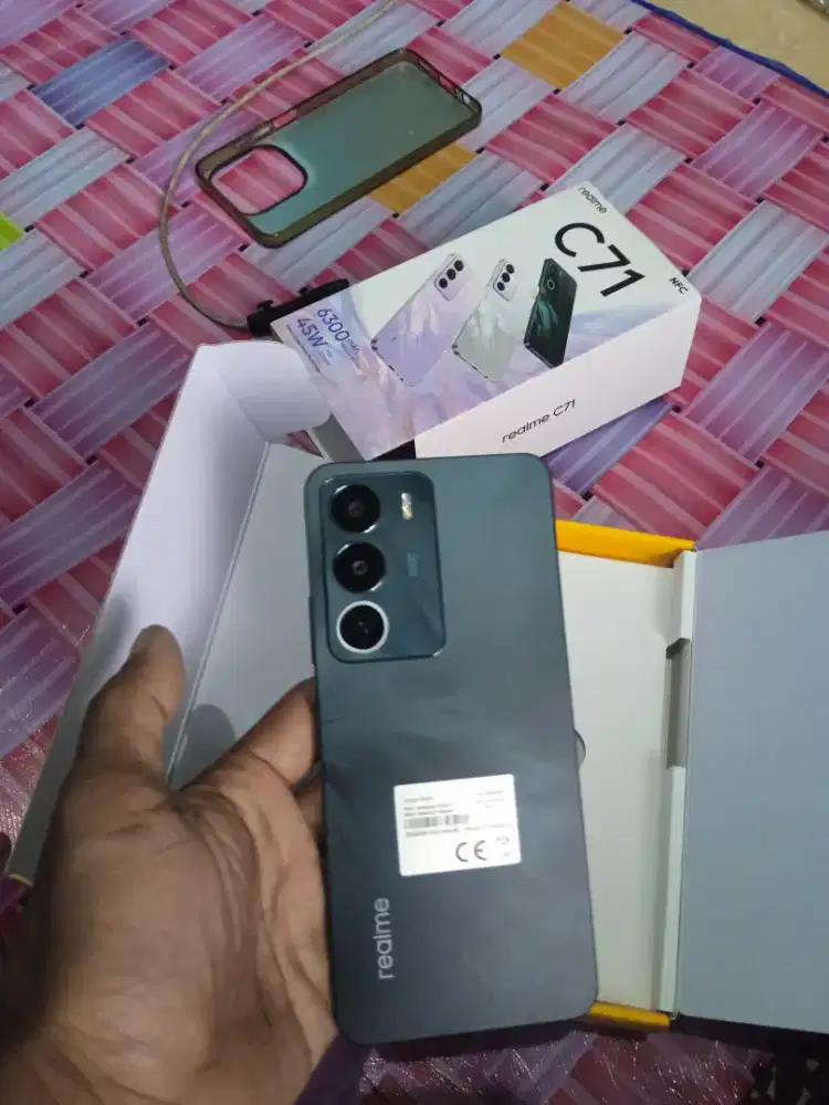 Realme c71 ram 8+16/128 msh baru no minus mullus