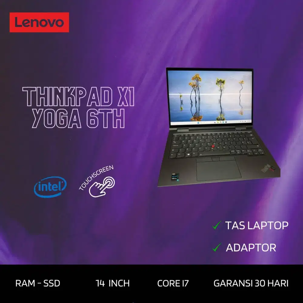 Lenovo Thinkpad X1 Yoga 6th Core i7 Gen 11 Ram 32GB Ssd FHD IPS *RRC