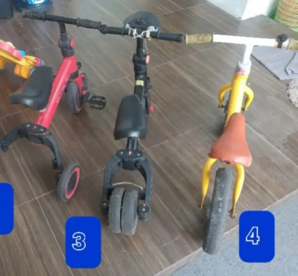 JUAL BEKAS PRELOVED BALANCED PUSH BIKE