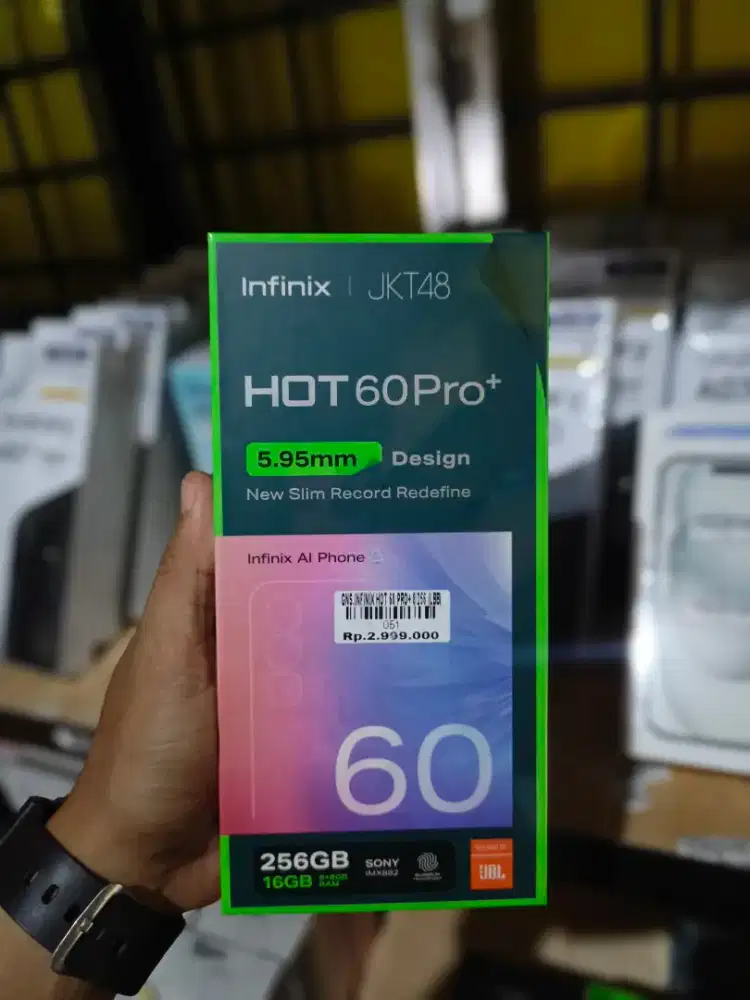 INFINIX HOT 60 PRO+ 16/256GB 'ATLANTIS DAHSYAT'